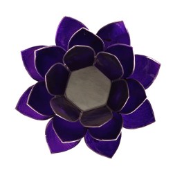 lotus sfeerlicht, Lotus sfeerlicht indigo 6e chakra zilverrand